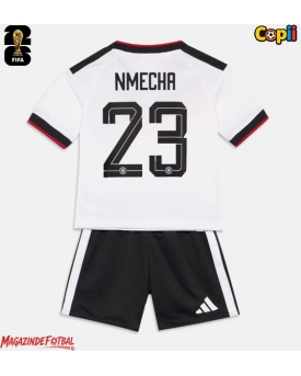 Germania Felix Nmecha #23 Echipament de Fotbal Replică Mondial 2026 Copii Acasa (+ Șorturi)